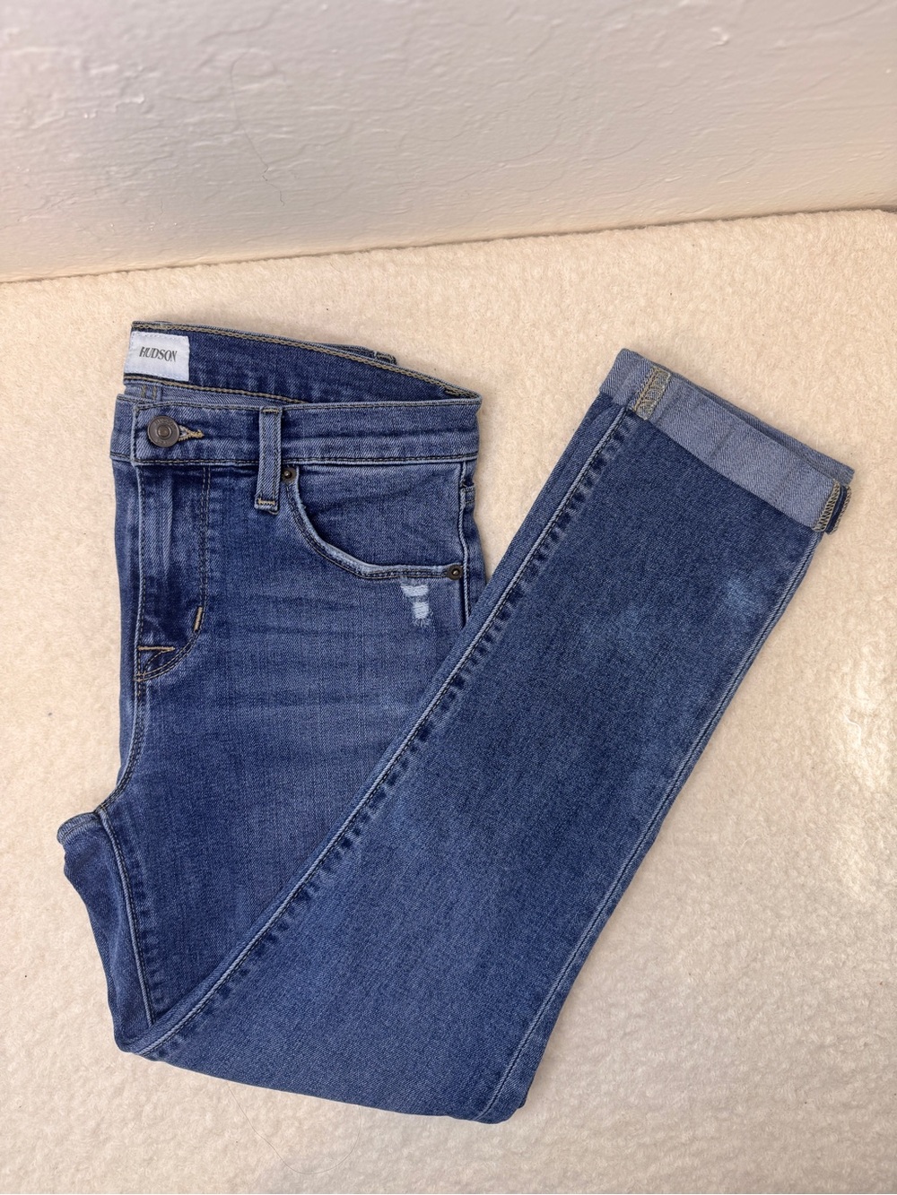 Hudson Jeans Dark Blue Women's Skinny Jeans